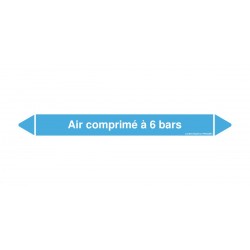 Marqueurs Tuyaux - Air comprimé à 6 bars