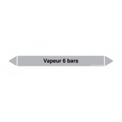 Marqueurs Tuyaux - Vapeur 6 bars