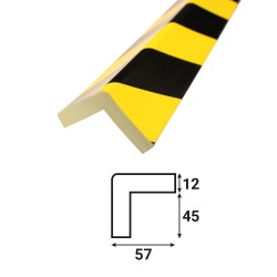 Profilé anti-chocs angle A6 - 1.20 m