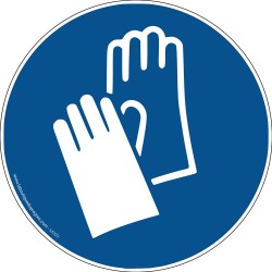 Pictogramme Obligation port des gants M009