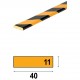Profilés de protection - Modèle F pour surface plane - 1m